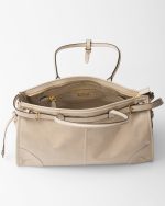 Prada Bonnie Large Leather Handbag - Image 5